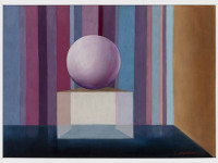 Carmen Piemonte, Emoción quieta, óleo sobre madera, 35,5 x 49,5 cm., 1977_ Colección  Familia Carreño